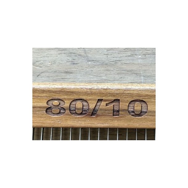 Vvekam i metal, til rammevve 35-50cm 80/10, 50cm