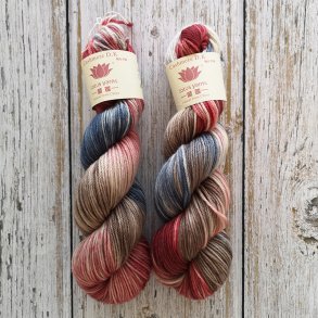 Cashmere DK - bl,rd,lys mix