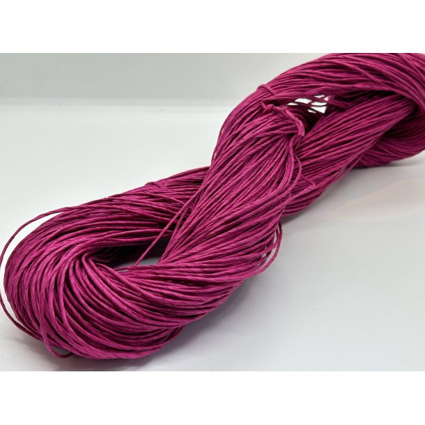 Papirgarn 0,8 -19 Klar pink