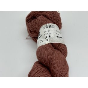 Fr mbelgarn, brndt rosa