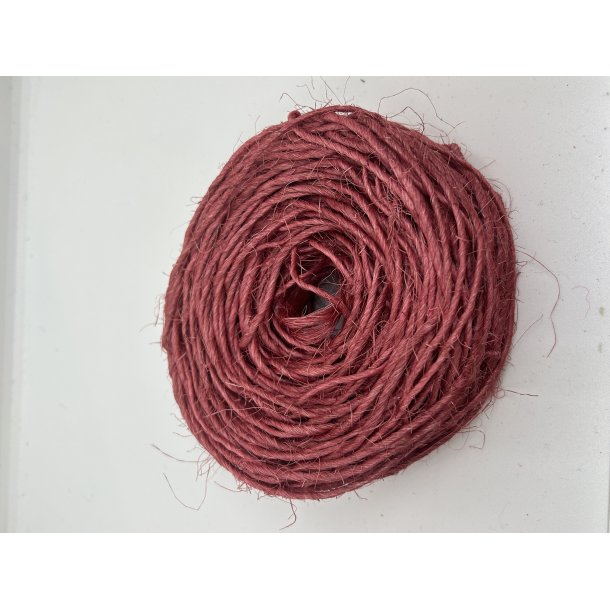 Sisalgarn, gl. rosa