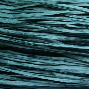 Papirgarn flad, petrol